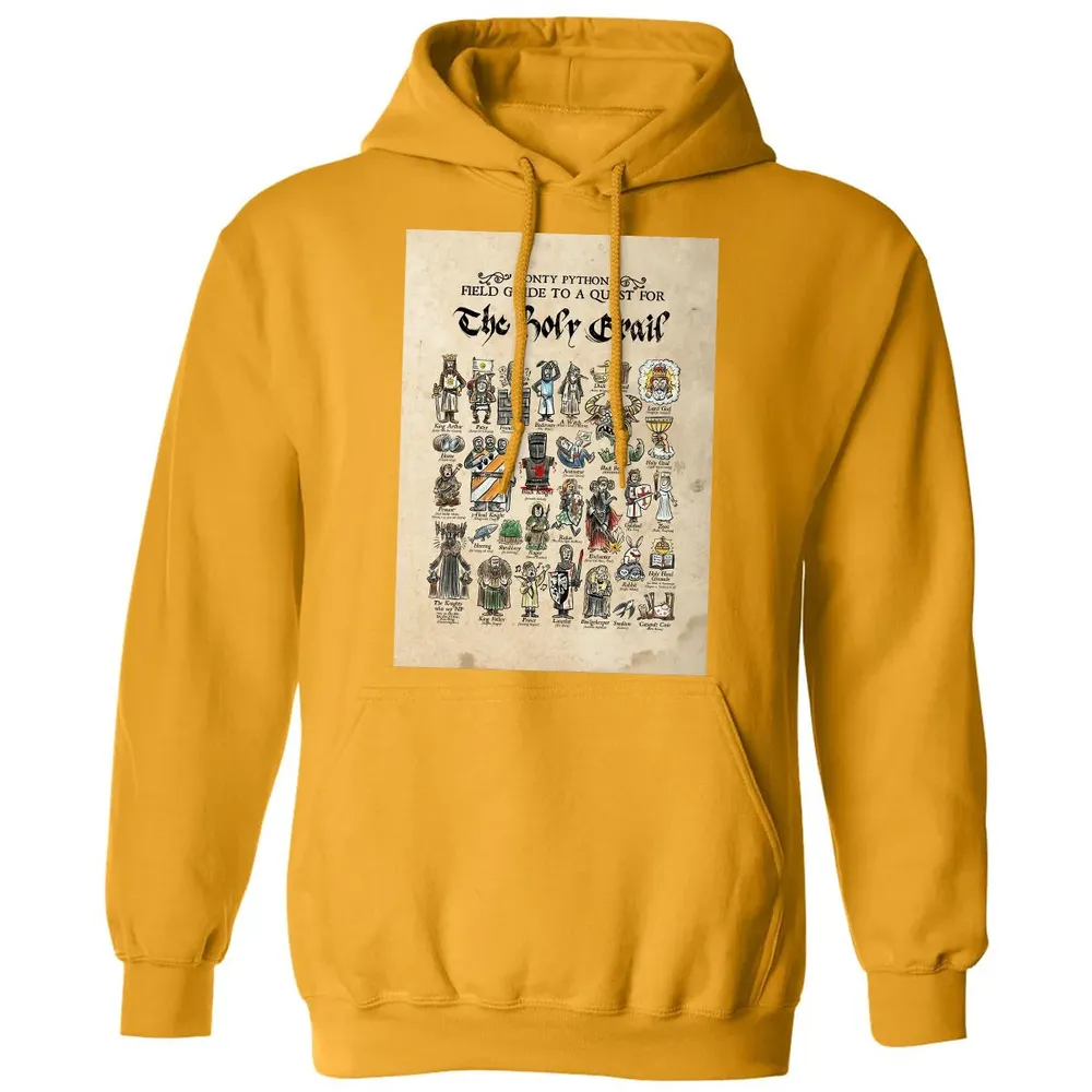 Field Guide To A Guest For The Holy Grail Classic Unisex Hoodie - 12