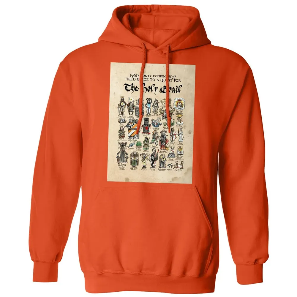 Field Guide To A Guest For The Holy Grail Classic Unisex Hoodie - 10