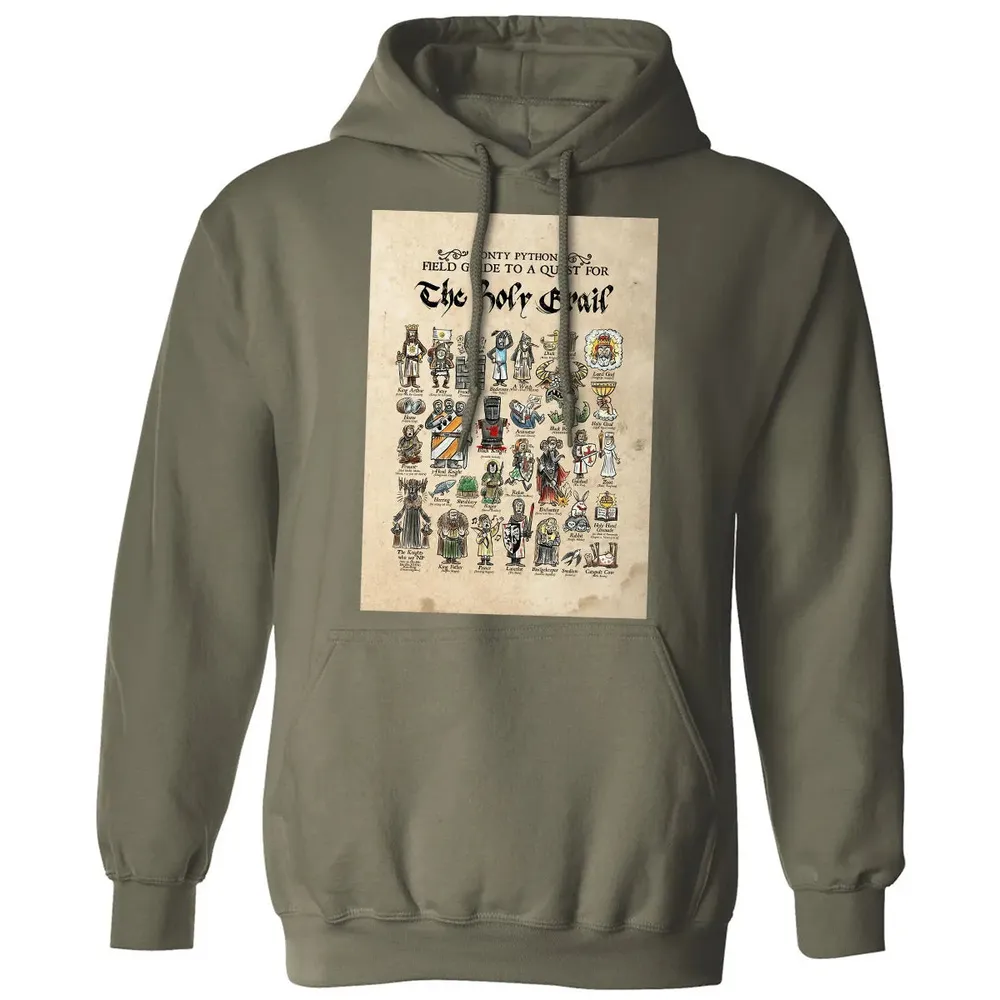 Field Guide To A Guest For The Holy Grail Classic Unisex Hoodie - 4