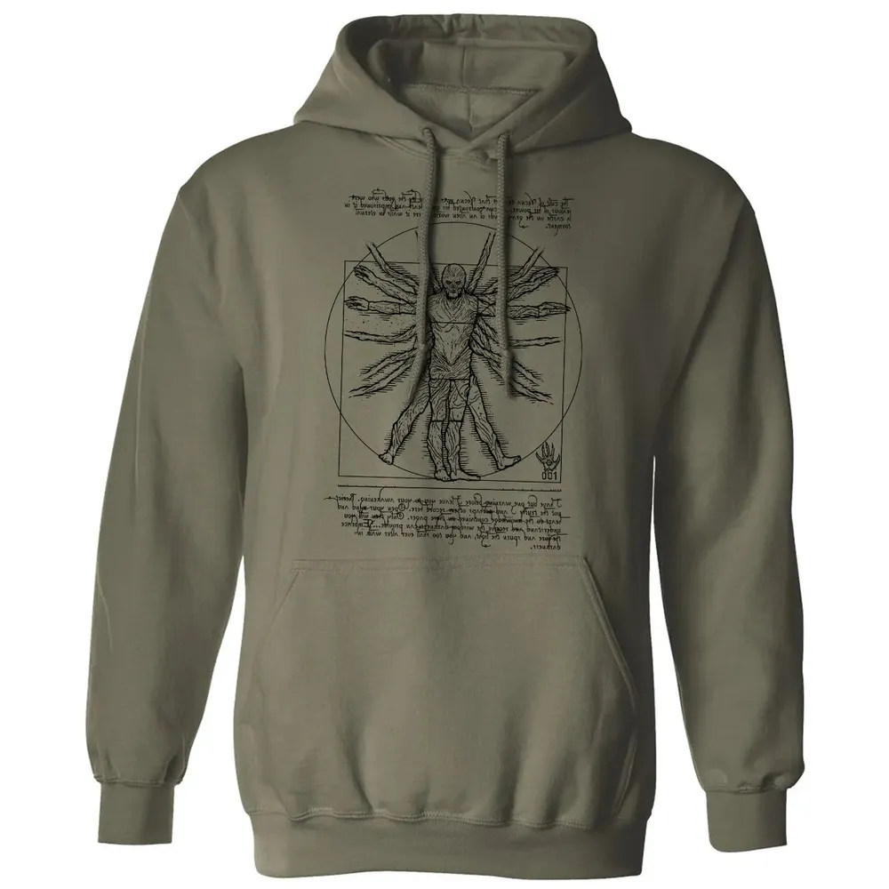 Vitruvian 001 Classic Unisex Hoodie - 4