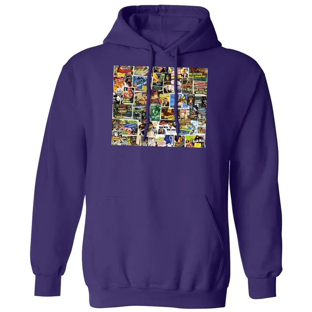 vintage hr blanket Classic Unisex Hoodie - 6