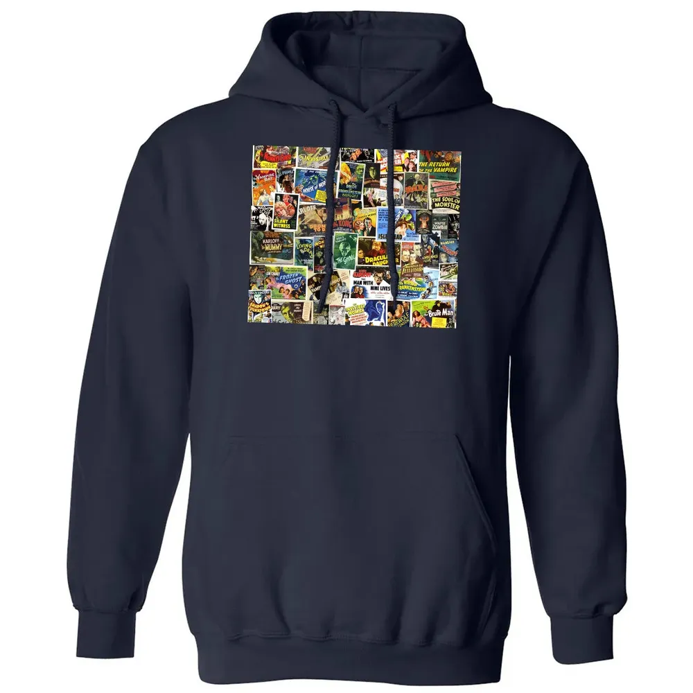 vintage hr blanket Classic Unisex Hoodie - 8