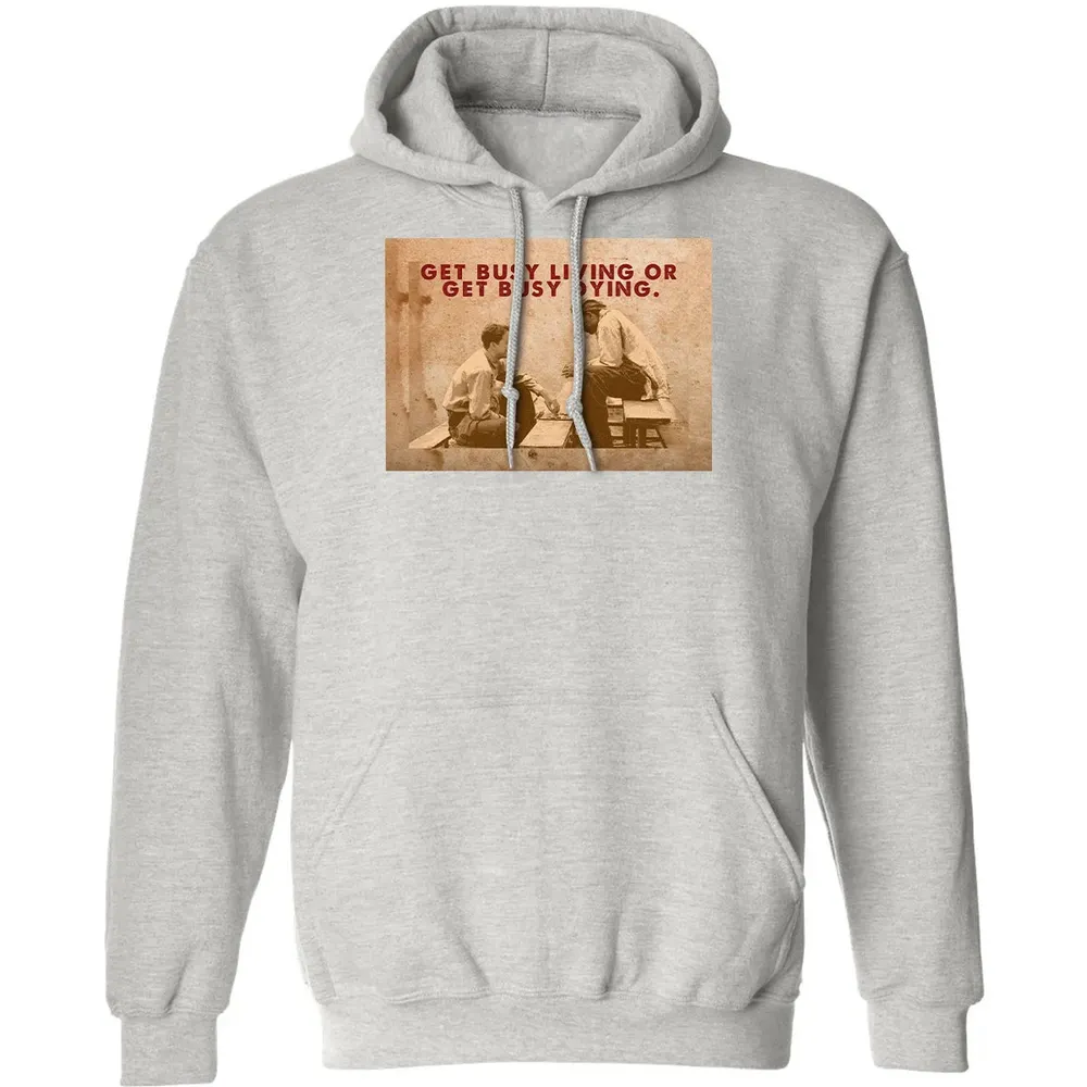 Get busy living or get busy dying Classic Unisex Hoodie - 2