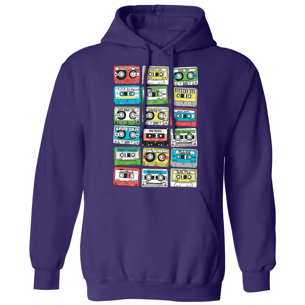 80S PLAYLIST Classic Unisex Hoodie - 6