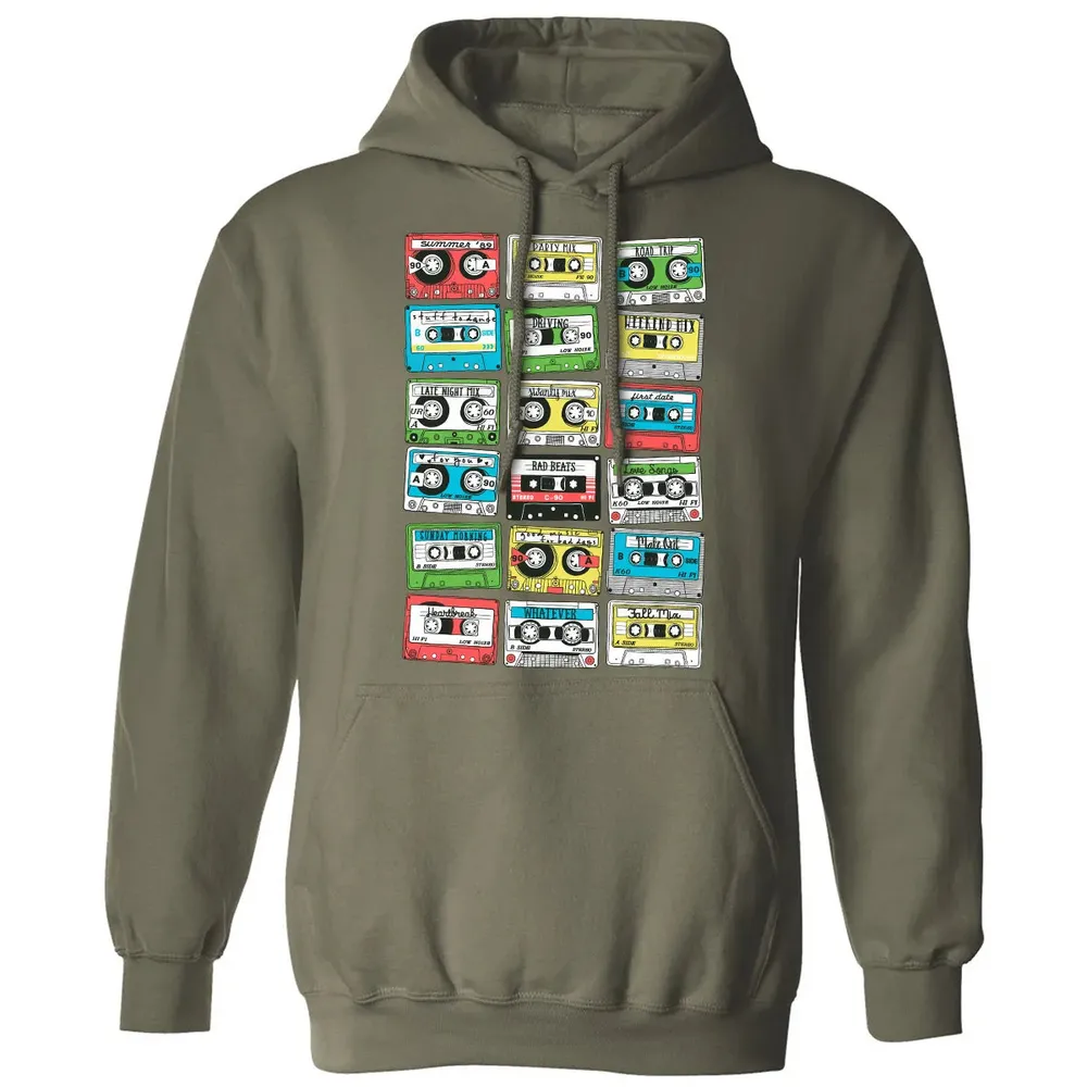 80S PLAYLIST Classic Unisex Hoodie - 4