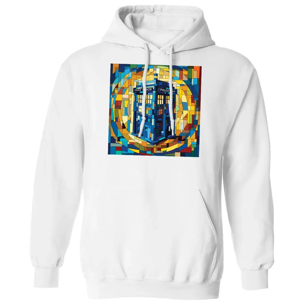 Callbox In Blue Classic Unisex Hoodie - 11