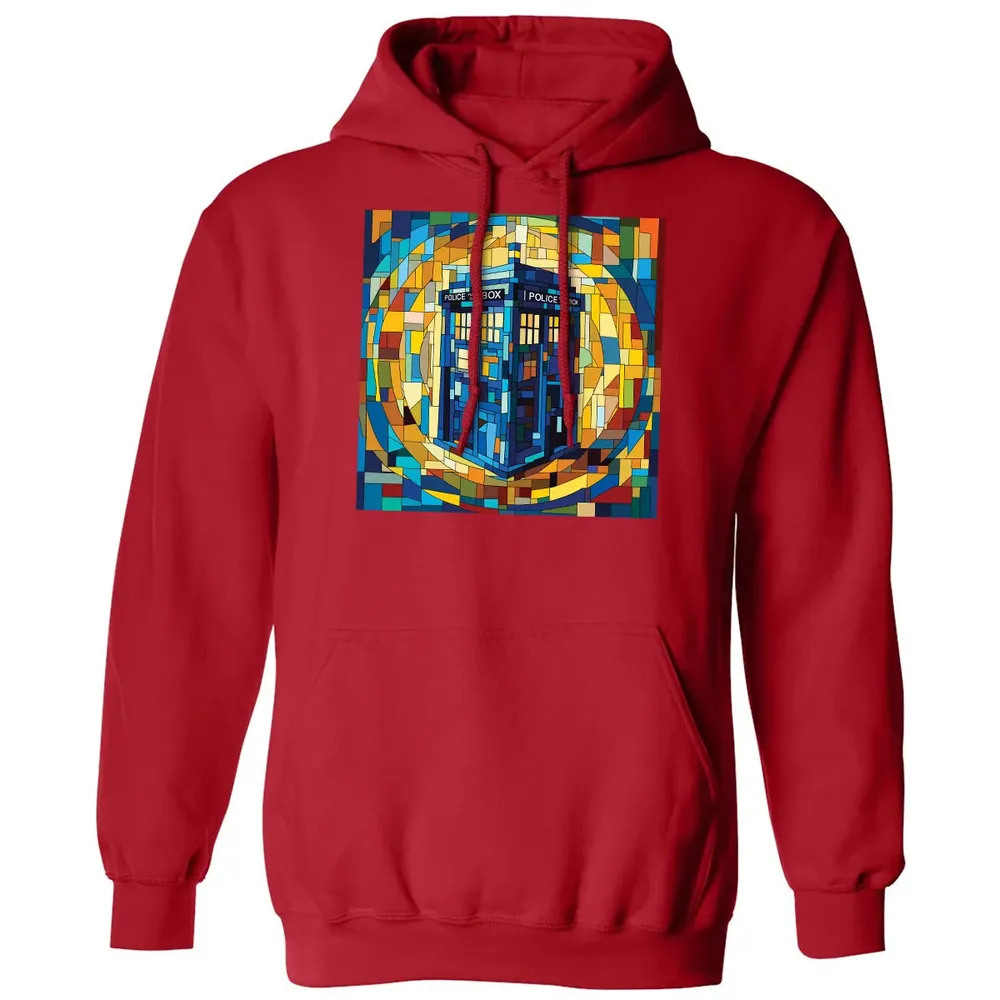 Callbox In Blue Classic Unisex Hoodie - 5
