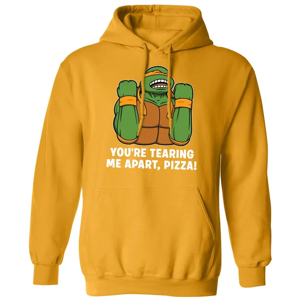 Tearing Me Apart Pizza Classic Unisex Hoodie - 12