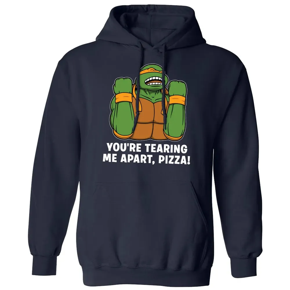Tearing Me Apart Pizza Classic Unisex Hoodie - 2