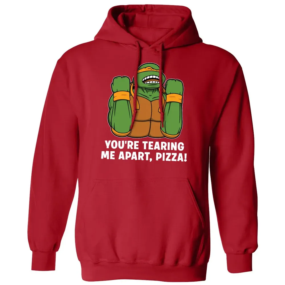 Tearing Me Apart Pizza Classic Unisex Hoodie - 5