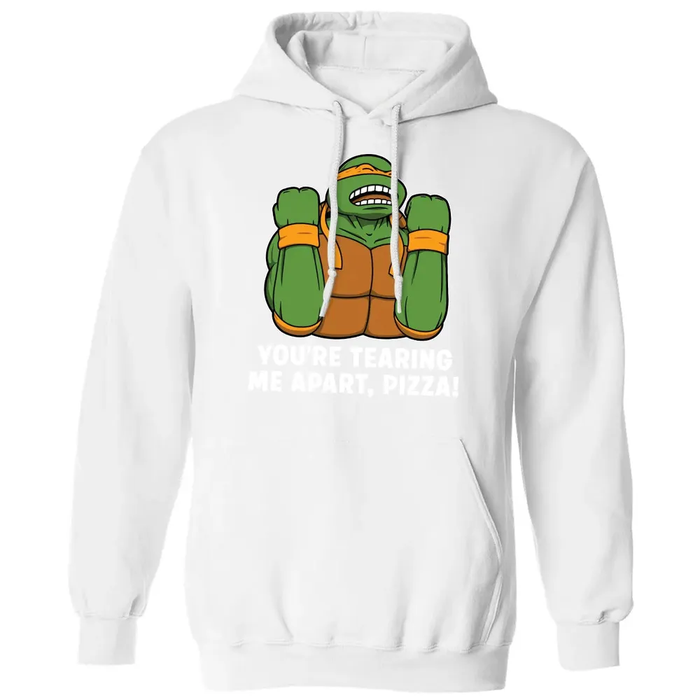 Tearing Me Apart Pizza Classic Unisex Hoodie - 11