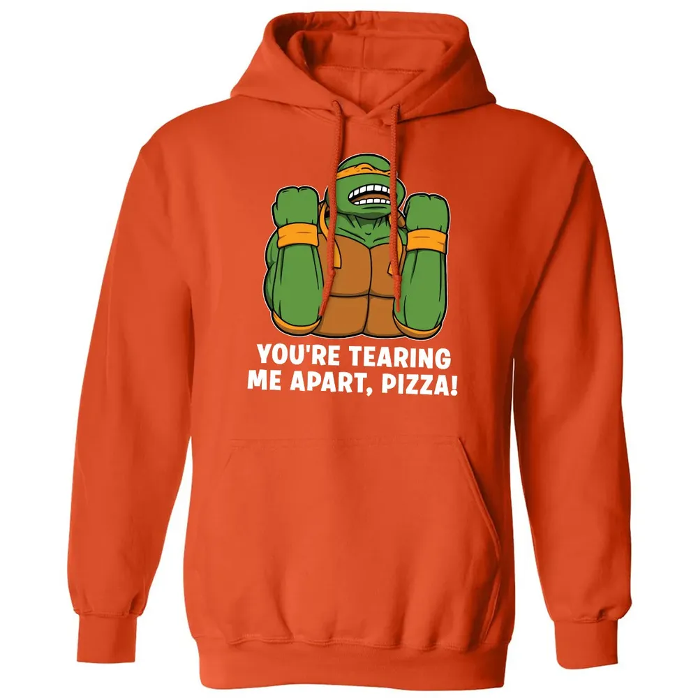 Tearing Me Apart Pizza Classic Unisex Hoodie - 10
