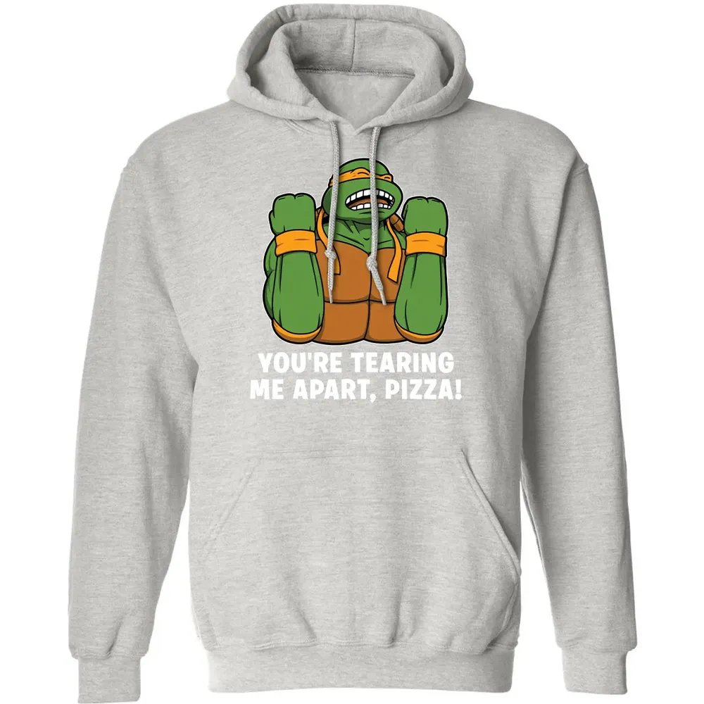 Tearing Me Apart Pizza Classic Unisex Hoodie - 8