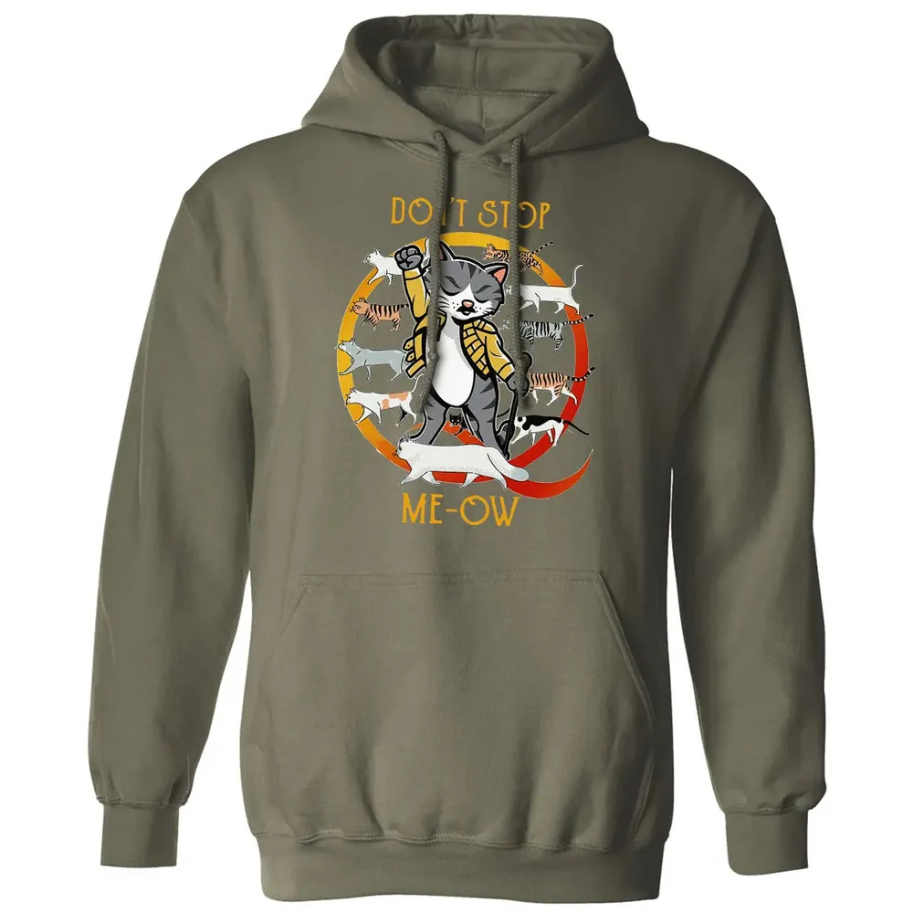 Don't Stop Meow Classic Unisex Hoodie - 4