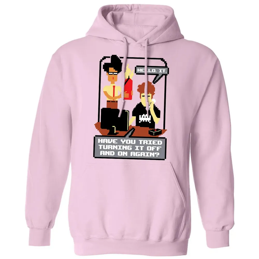 Turning It Off and On Classic Unisex Hoodie - 3