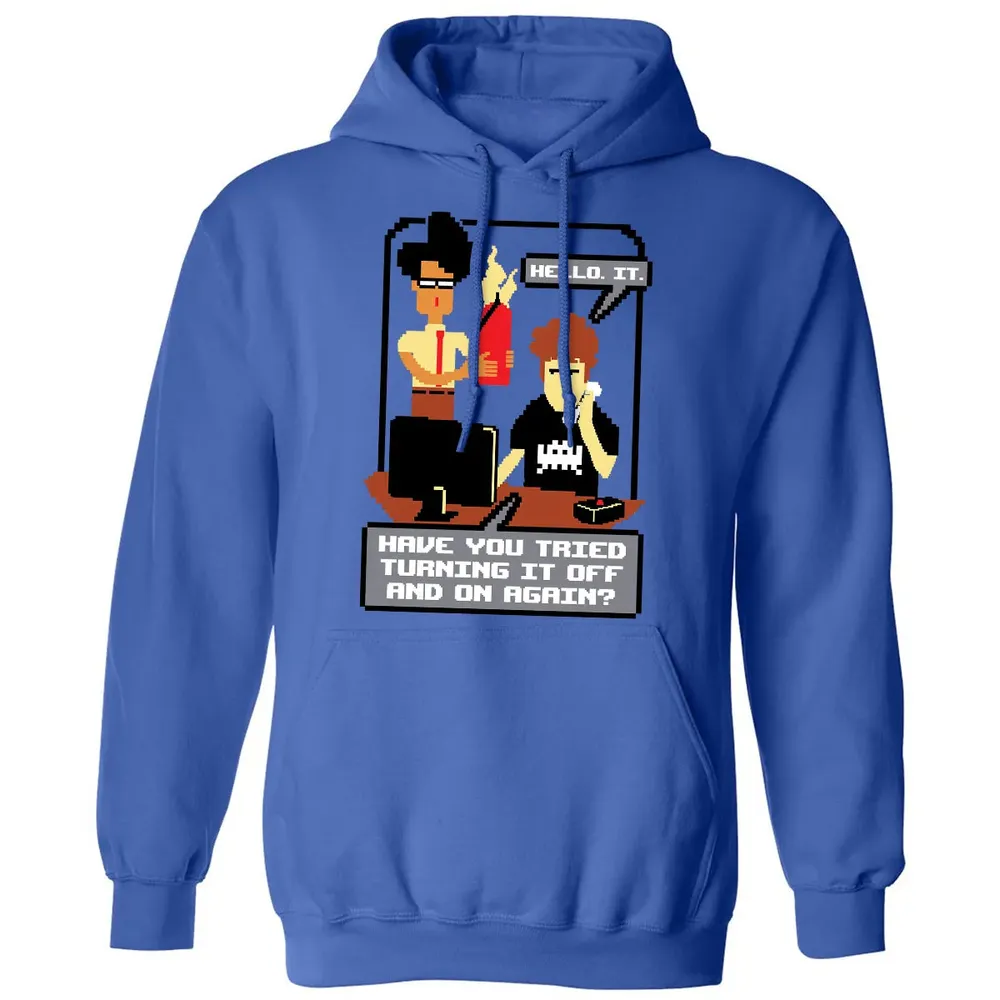 Turning It Off and On Classic Unisex Hoodie - 9