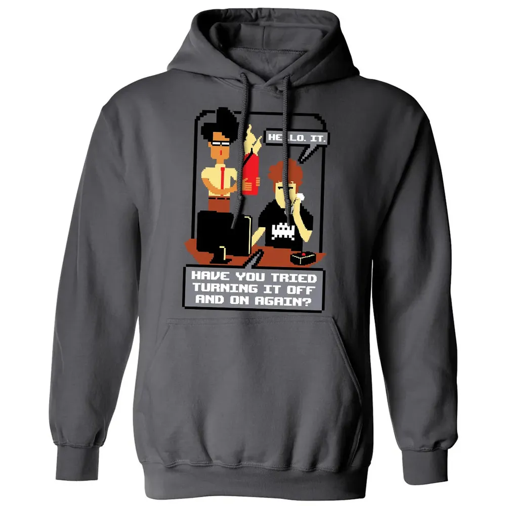 Turning It Off and On Classic Unisex Hoodie - 7