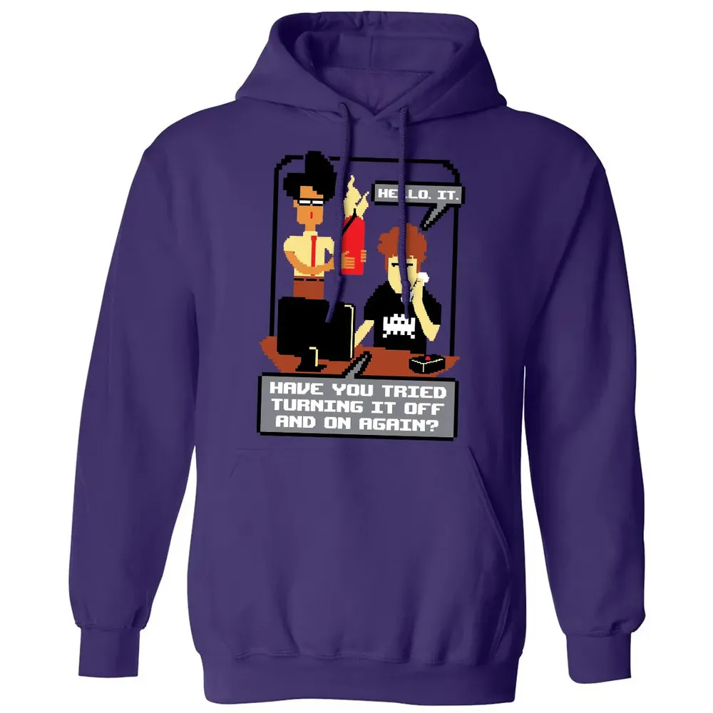 Turning It Off and On Classic Unisex Hoodie - 6