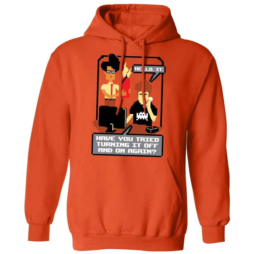 Turning It Off and On Classic Unisex Hoodie - 10