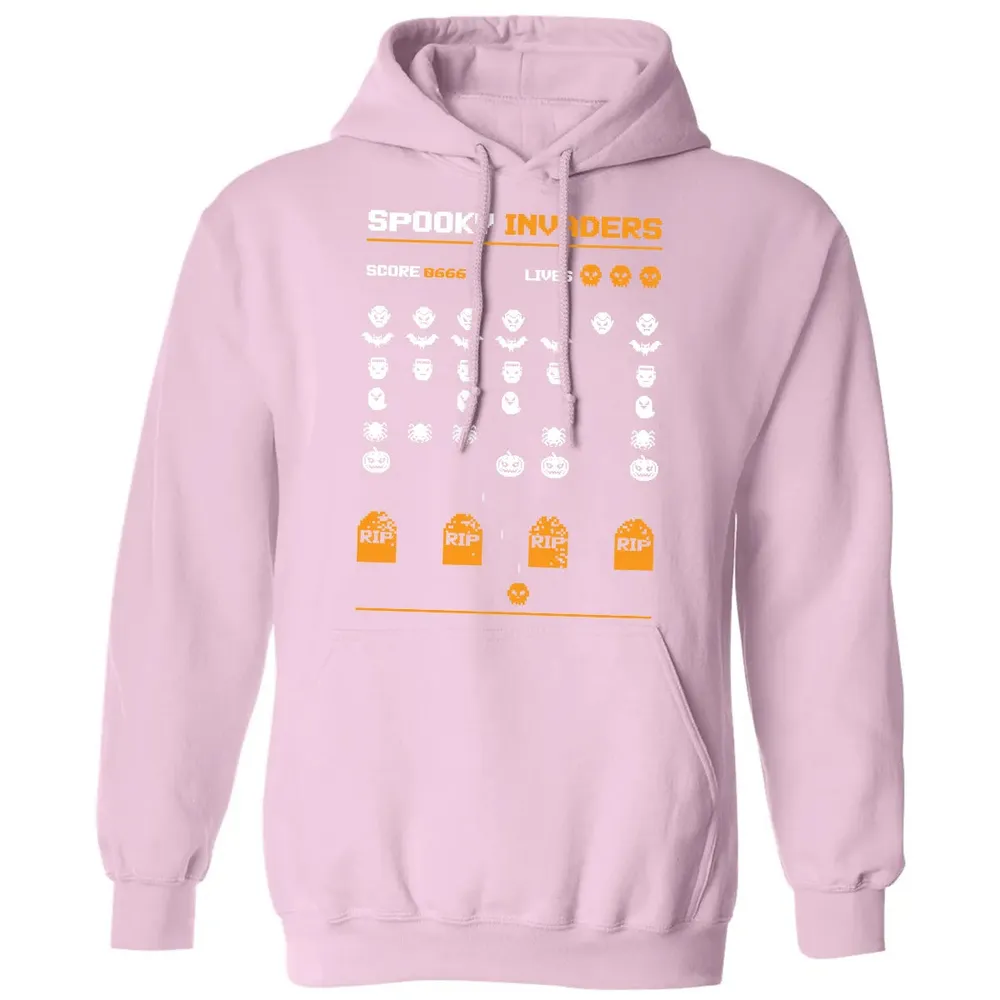 Spooky Invaders Classic Unisex Hoodie - 3