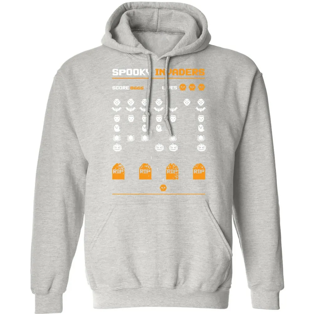 Spooky Invaders Classic Unisex Hoodie - 8