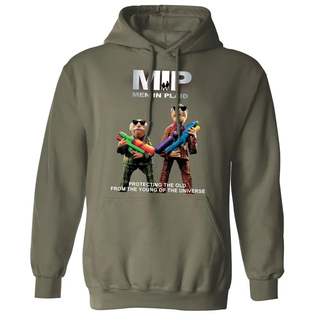 Men In Plaid Classic Unisex Hoodie - 4