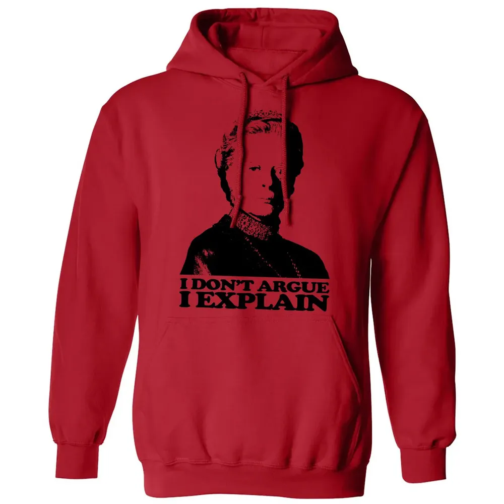 I Dont Argue I Explain Classic Unisex Hoodie - 5