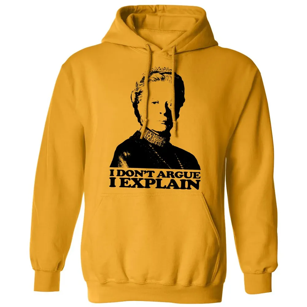 I Dont Argue I Explain Classic Unisex Hoodie - 12