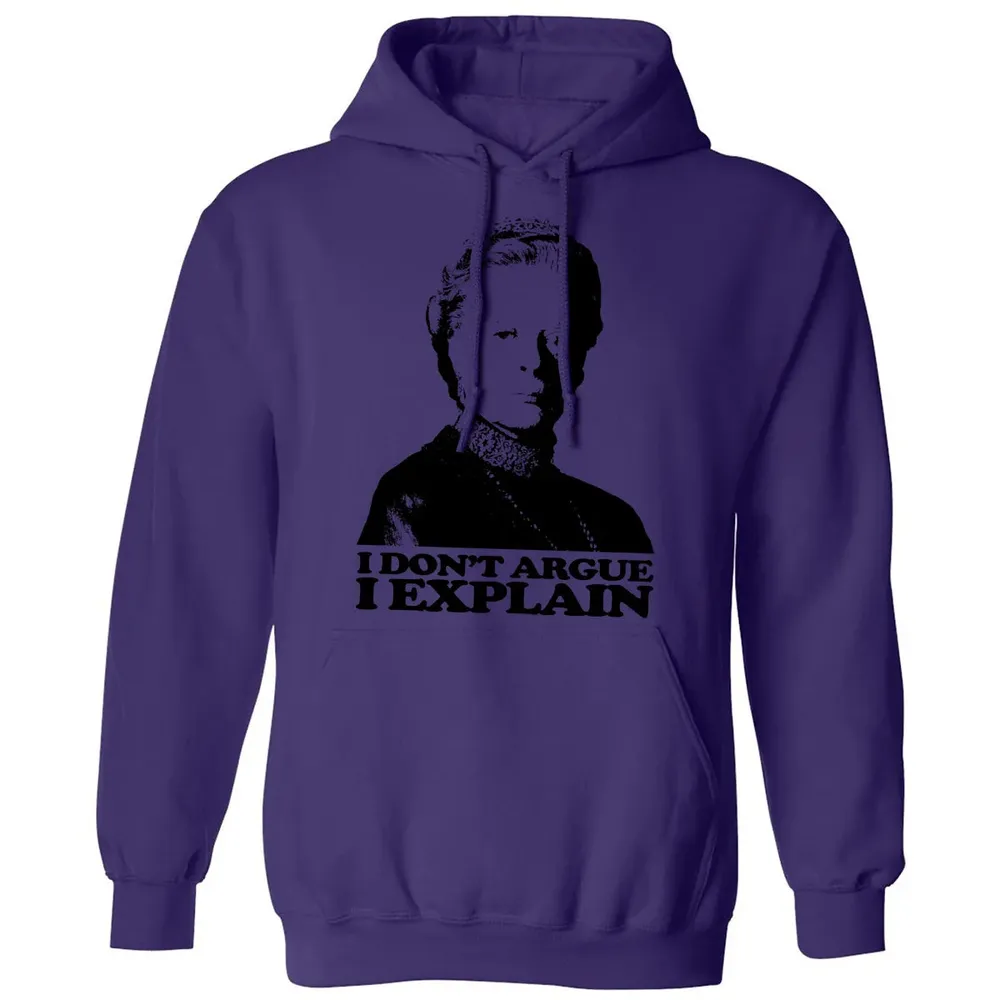 I Dont Argue I Explain Classic Unisex Hoodie - 6