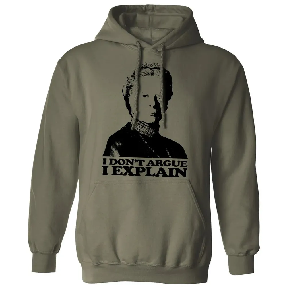I Dont Argue I Explain Classic Unisex Hoodie - 4