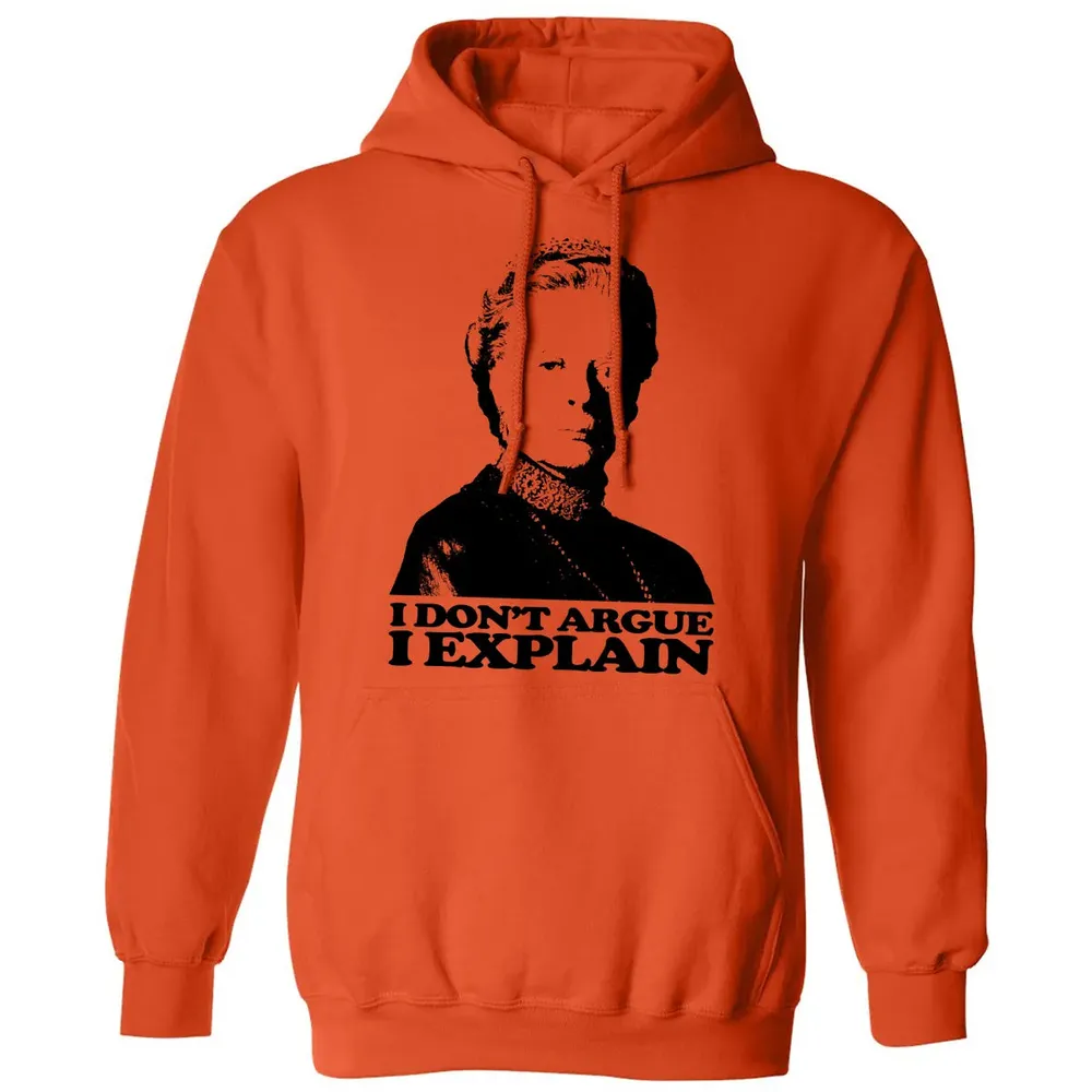 I Dont Argue I Explain Classic Unisex Hoodie - 10