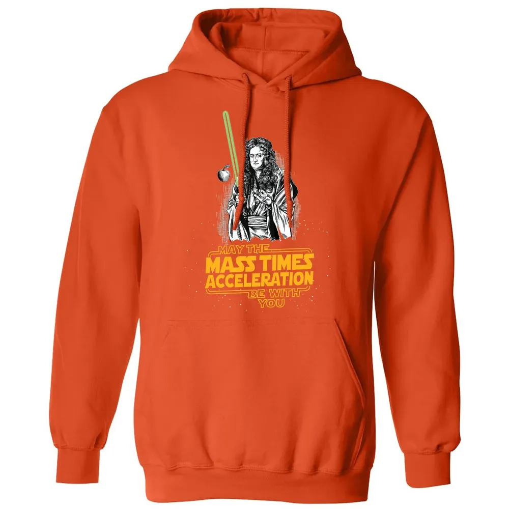 May The Mass Times Acceleration Be With You Classic Unisex Hoodie - 10