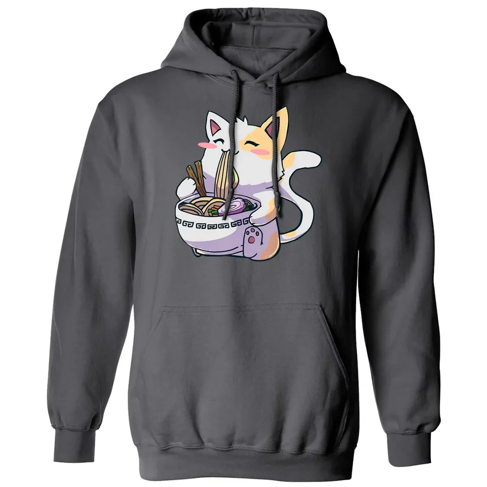 Ramen  Cat T Kawaii Anime  Japanese Gift Classic Unisex Hoodie - 7