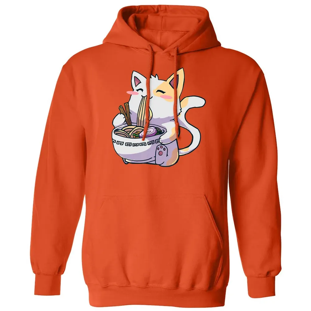 Ramen  Cat T Kawaii Anime  Japanese Gift Classic Unisex Hoodie - 10