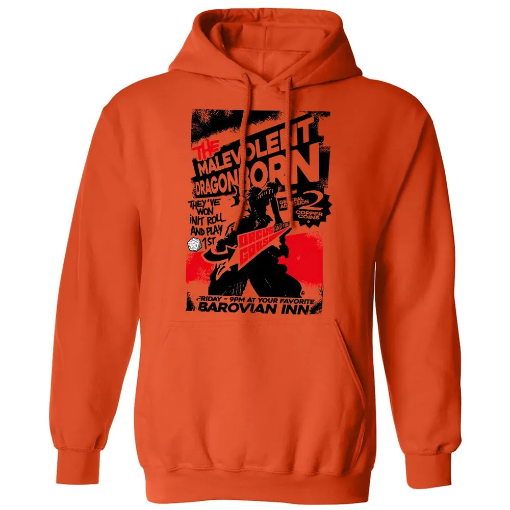 The Malevolent Dragonborn Classic Unisex Hoodie - 10