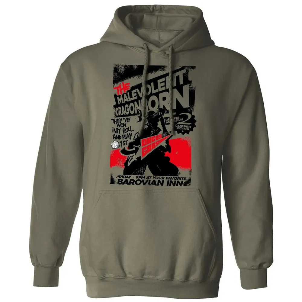 The Malevolent Dragonborn Classic Unisex Hoodie - 4