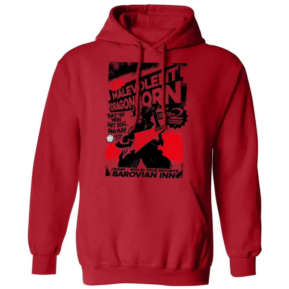 The Malevolent Dragonborn Classic Unisex Hoodie - 5