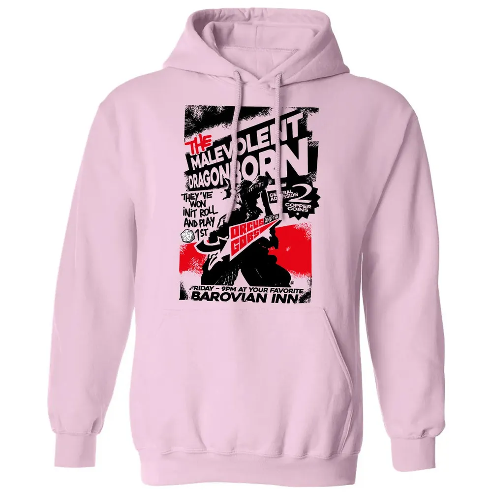 The Malevolent Dragonborn Classic Unisex Hoodie - 3