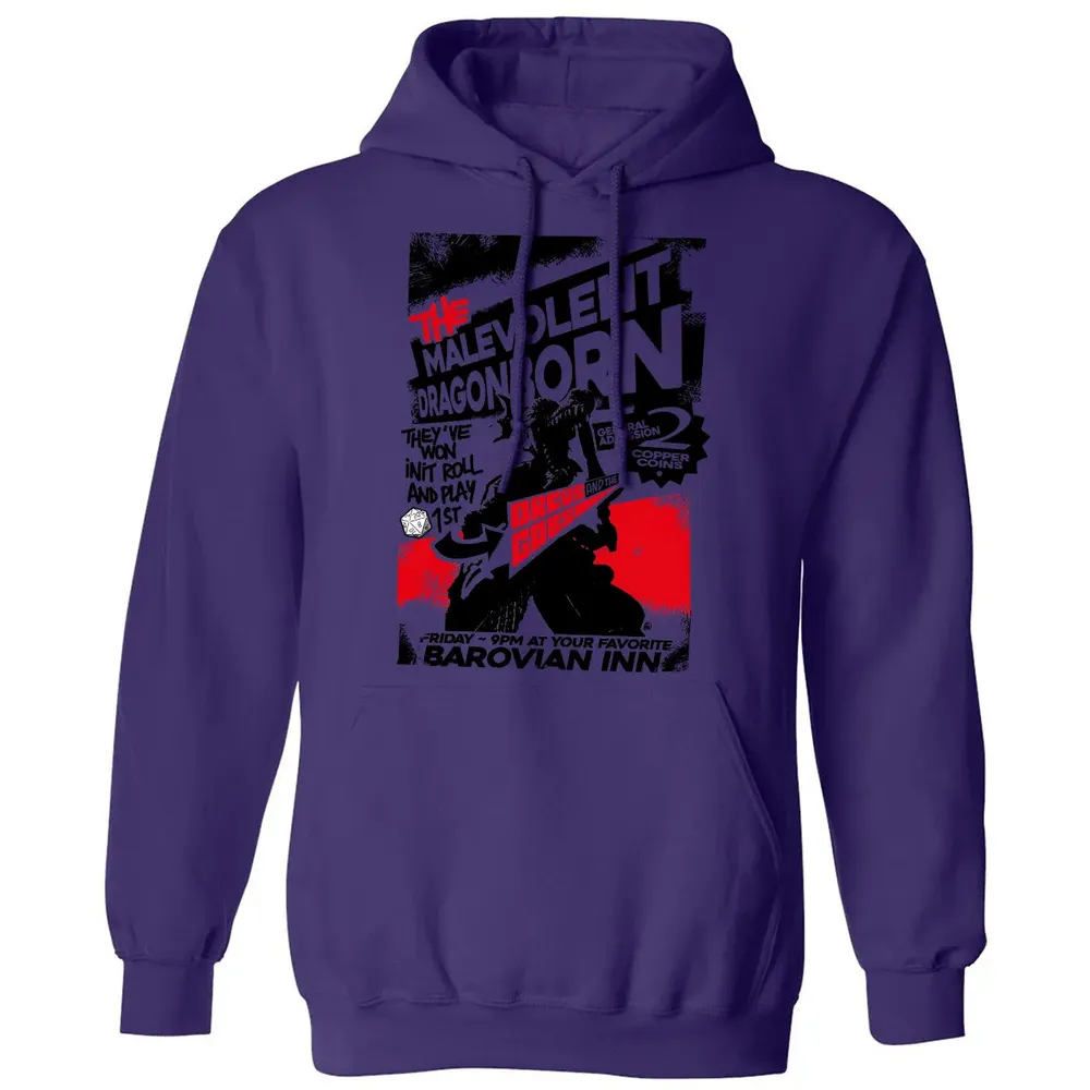 The Malevolent Dragonborn Classic Unisex Hoodie - 6