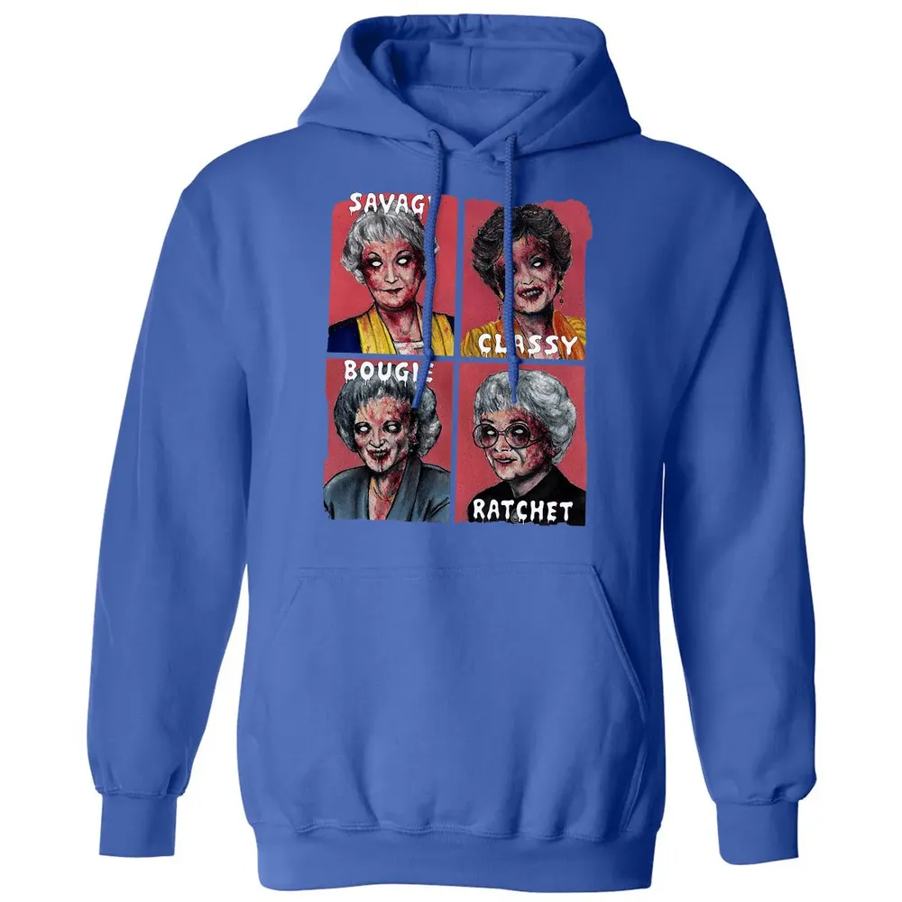 Savage. Classy. Bougie. Ratchet. Classic Unisex Hoodie - 9
