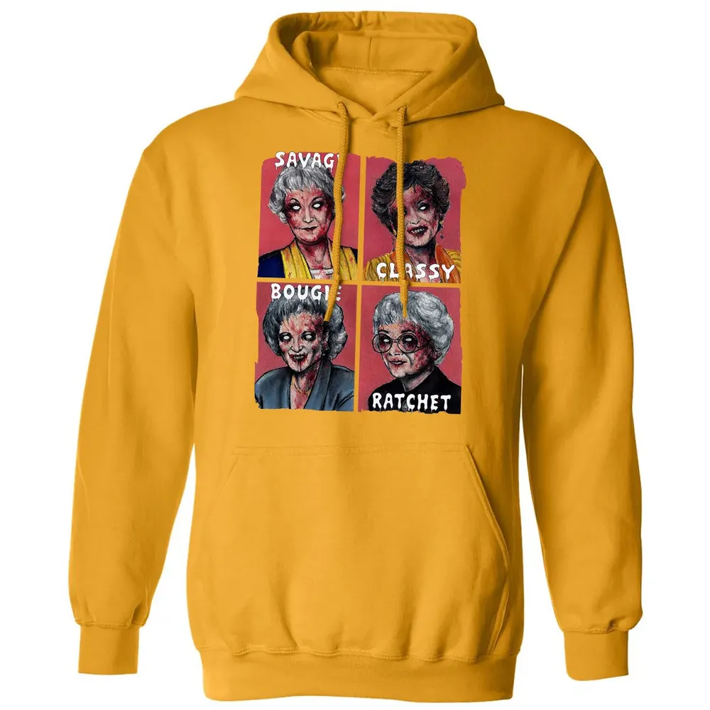 Savage. Classy. Bougie. Ratchet. Classic Unisex Hoodie - 12