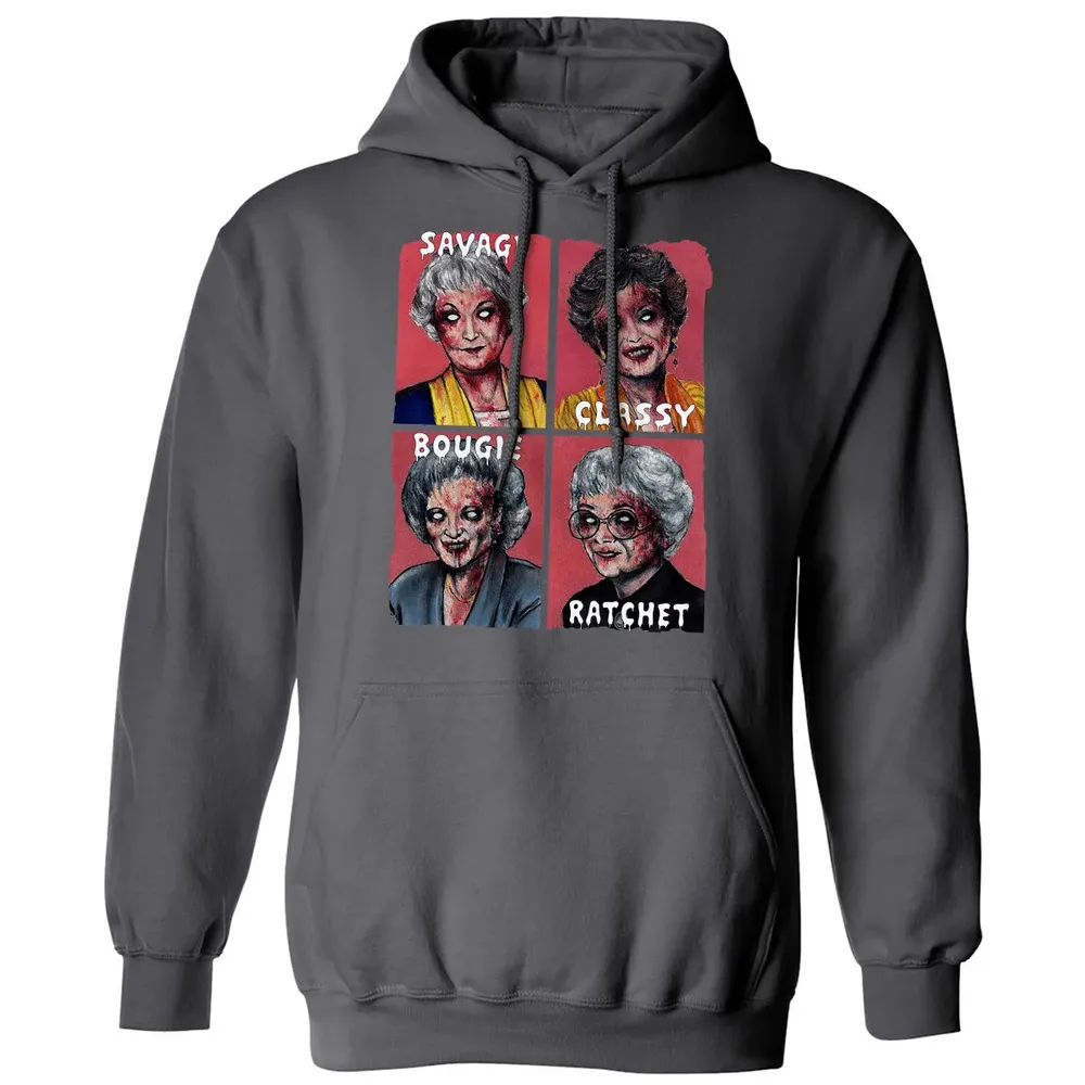 Savage. Classy. Bougie. Ratchet. Classic Unisex Hoodie - 7