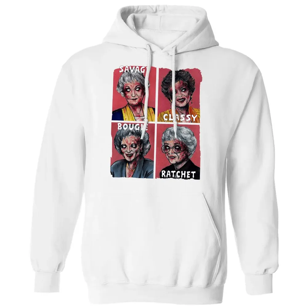 Savage. Classy. Bougie. Ratchet. Classic Unisex Hoodie - 11