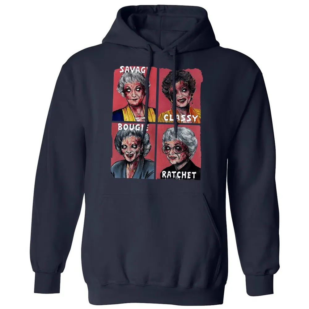 Savage. Classy. Bougie. Ratchet. Classic Unisex Hoodie - 2