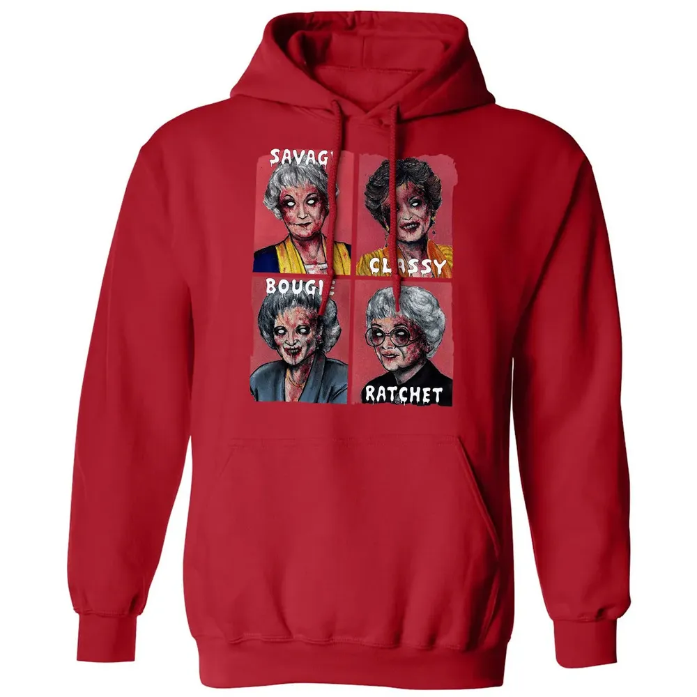 Savage. Classy. Bougie. Ratchet. Classic Unisex Hoodie - 5
