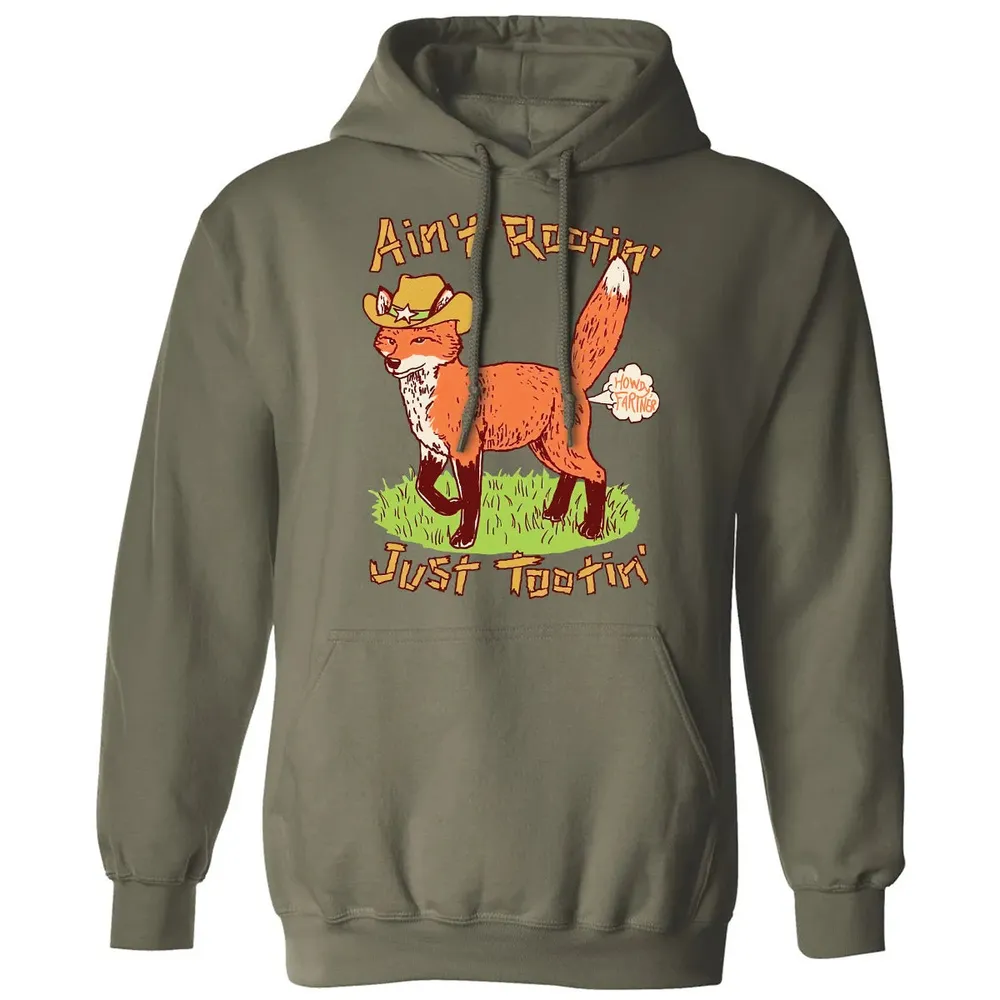 Aint Rooting Just Tooting Classic Unisex Hoodie - 4