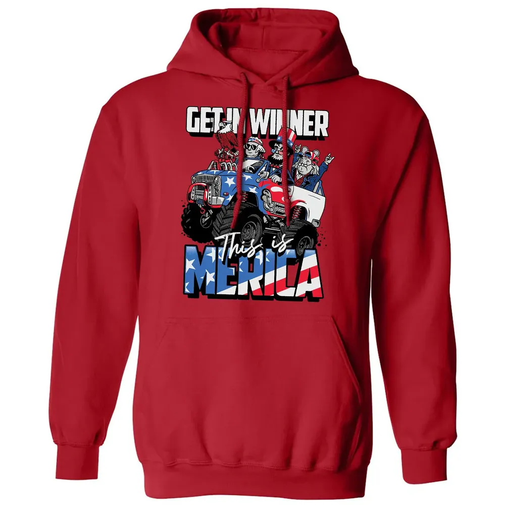 Get In Winner Classic Unisex Hoodie - 5