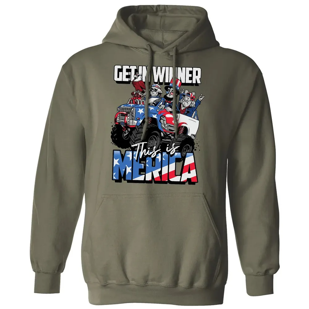 Get In Winner Classic Unisex Hoodie - 4