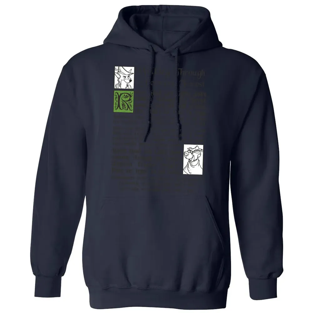 Walking Through Sherwood Forest Classic Unisex Hoodie - 8