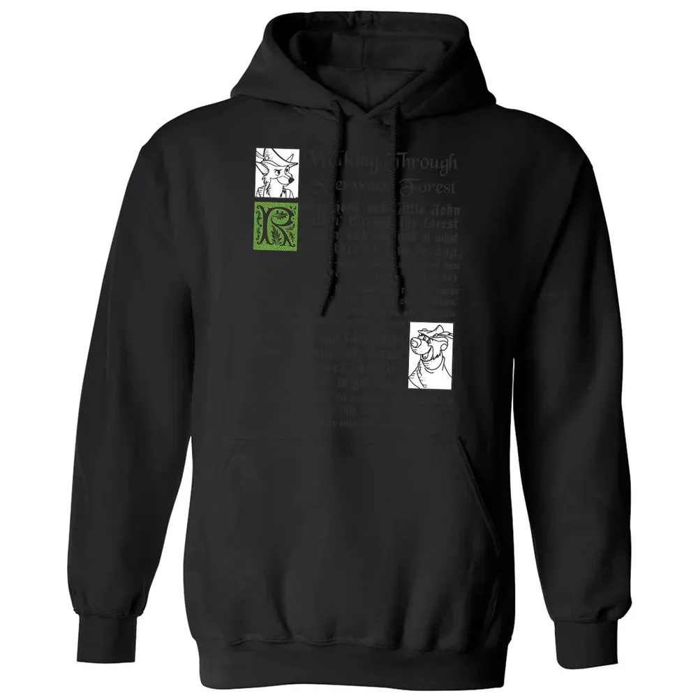 Walking Through Sherwood Forest Classic Unisex Hoodie - 11
